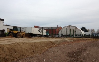 Erster Spatenstich für die neue KSS