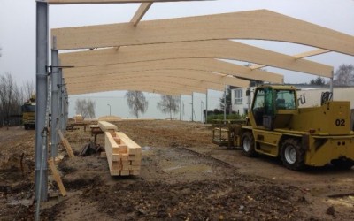 Es geht voran …  Die neue KSS nimmt Konturen an