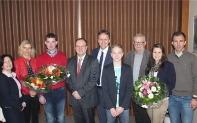 Ehrung von Marlon Schütze