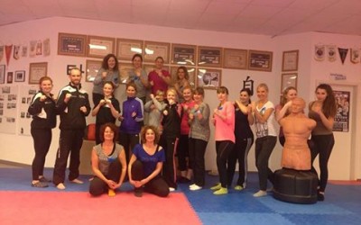 Frauenselbstverteidigung am 7. Februar 2016 in der KSS