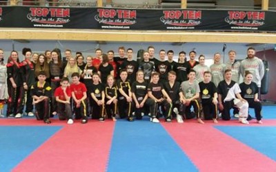 Marlon beim TopTen Team Germany Junior Recruiting Seminar