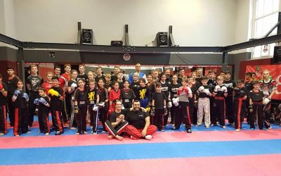 Marlon beim Lehrgang