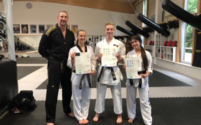 Kukkiwon Urkunden sind angekommen