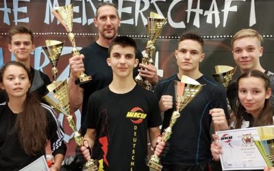 8 x Platz 1 bei der DM der WKU