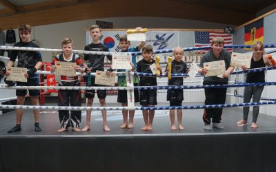 Prüfung für KSS Kickboxer