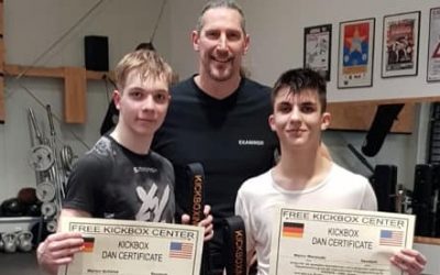 Kickbox DAN Prüfung