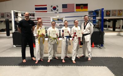 Erfolgreiche Taekwon-Do Prüfung