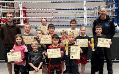Prüfung Kickboxen Kids