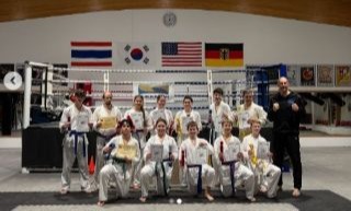 Erfolgreiche Taekwondo Prüfung in der KSS