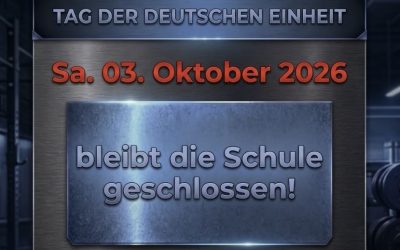 KSS am 3. Oktober geschlossen